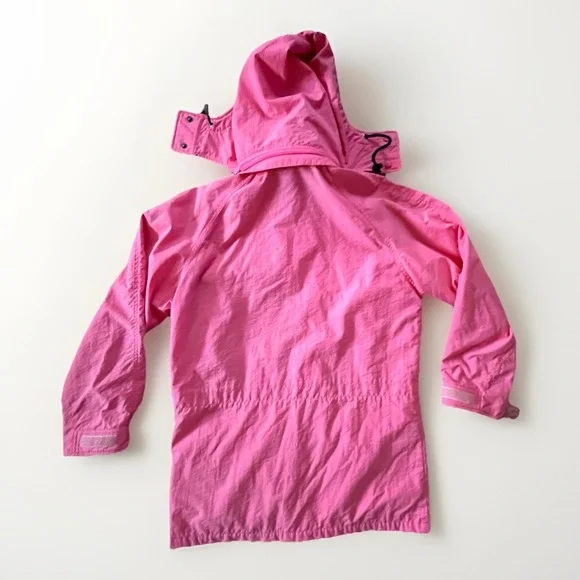 Vintage 90s Eddie Bauer Parka Coat Pink Removable Hood Women's Size Medium‎ - Picture 8 of 12